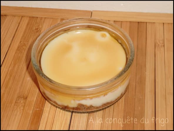 Petit pot de crème au sirop d'érable