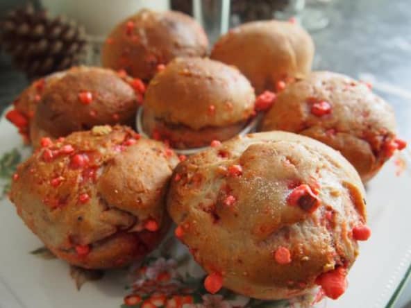 Briochettes aux pralines