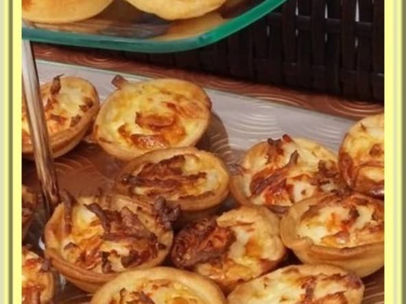 Quichettes au crab