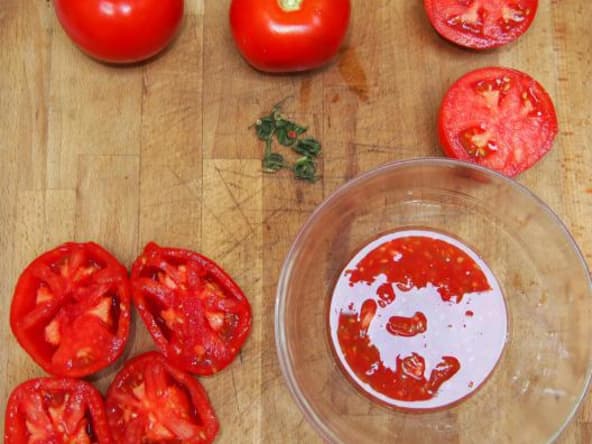 Coulis de tomate maison
