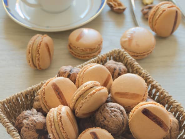 Le macaron à la noix