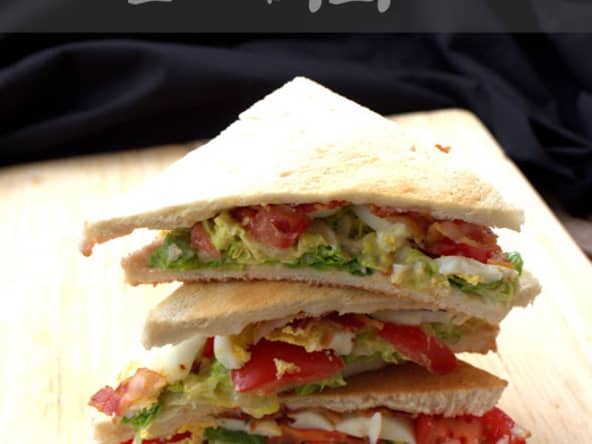 B.L.T : Bacon-Lettuce-Tomato, un sandwich américaim