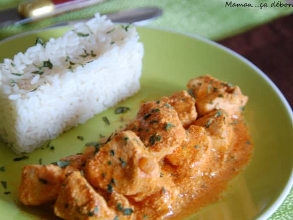 Poulet tikka masala