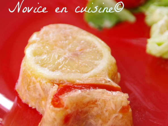 Aspics au saumon