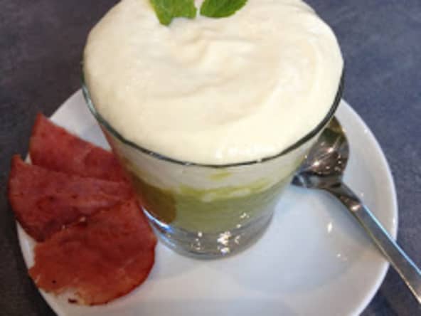 Cappucino de Haricots Verts