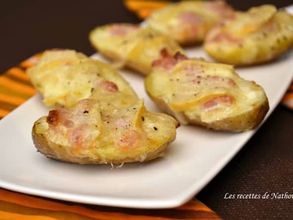 Pommes de terre façon "tartiflette" pour l'apéro