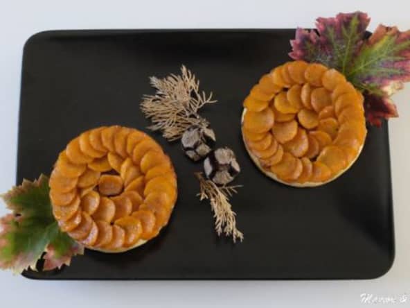 Tatin de carottes à l’orientale