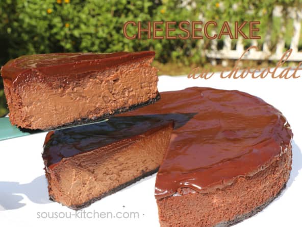 Cheesecake au chocolat