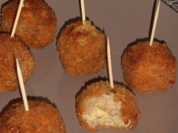 Boulettes de dinde hachée pour l'apéro