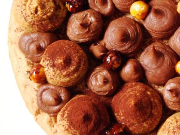 Gâteau chocolat café tonka