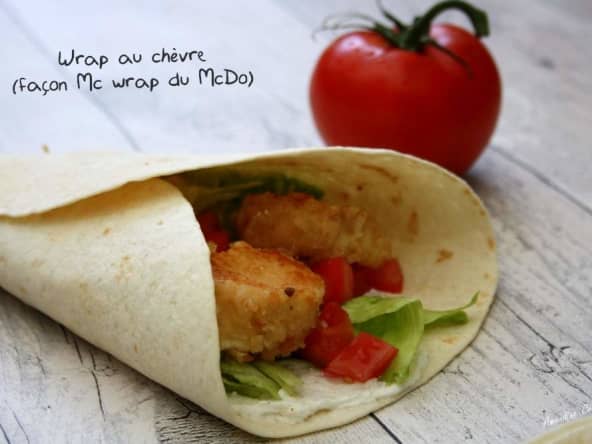Wrap au chèvre