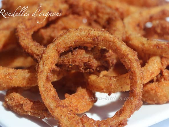 Anneaux d'oignons- rondelles d'oignons