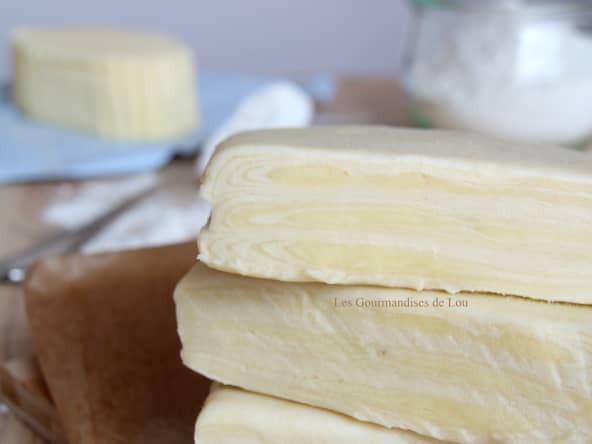 Pâte feuilletée inversée d'après Christophe de Felder