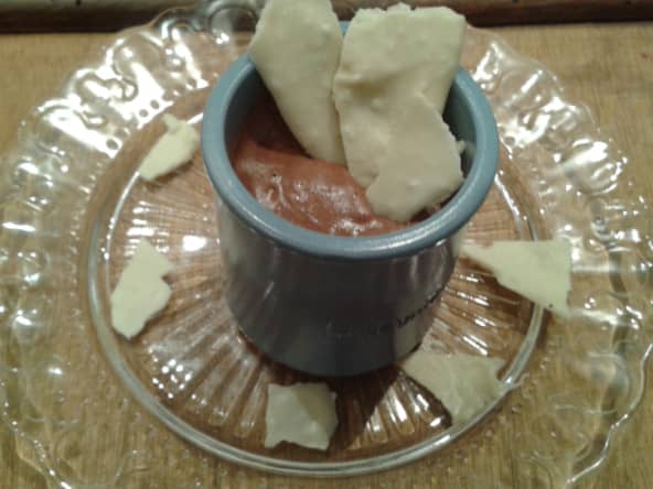 Mousse au chocolat créole