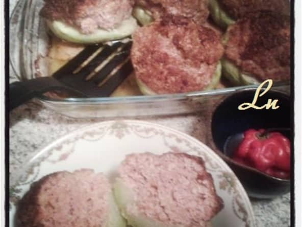 chouchou ou chayotte farcie