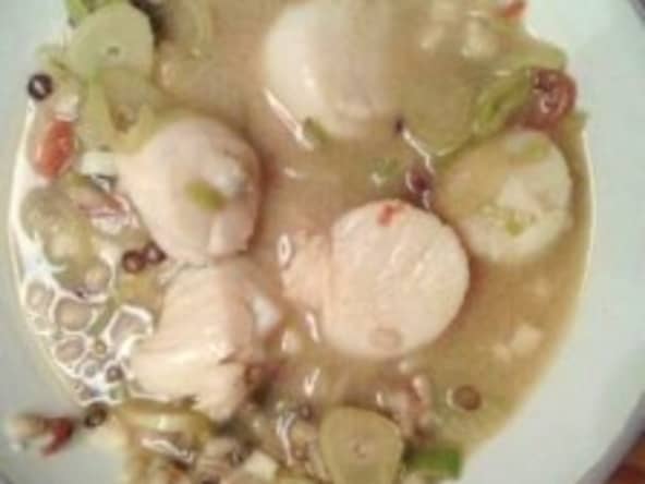 Pot au feu de saint Jacques