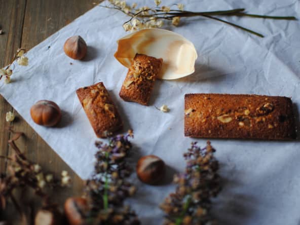 Faux financiers aux noisettes