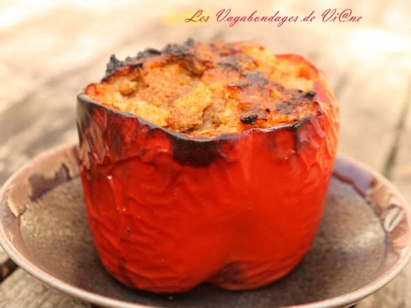 Poivrons farcis façon "Turkménistan"