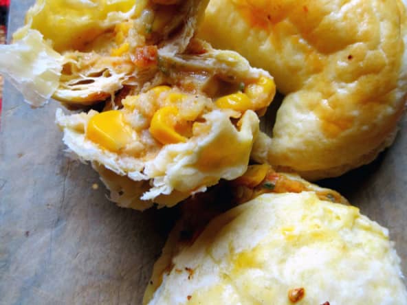 Chaussons empanadas à la Crème de Maïs