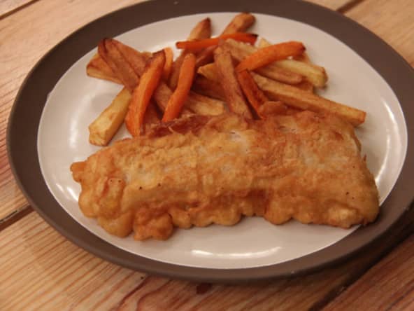Filet de merlan façon Fish and chips