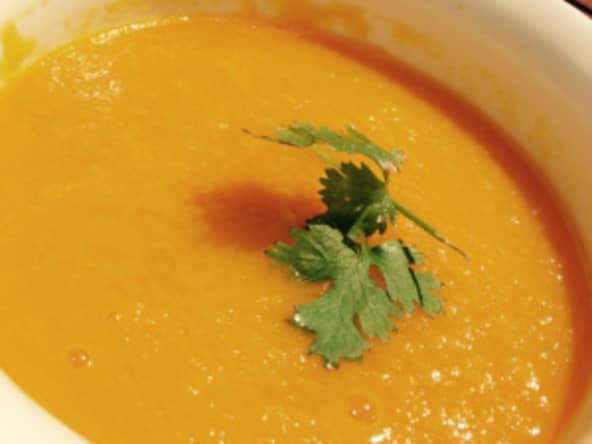 Velouté de carottes au gingembre