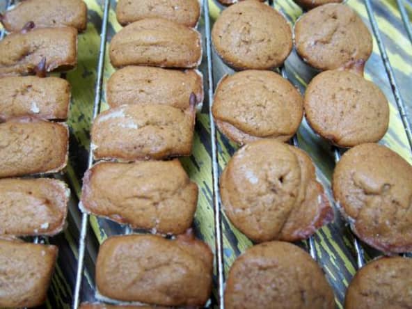 Petits gâteaux moelleux à la courge butternut