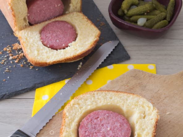 Le saucisson brioché