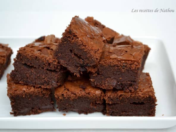 Brownie au chocolat noir