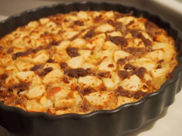 Clafoutis Pommes et Spéculoos