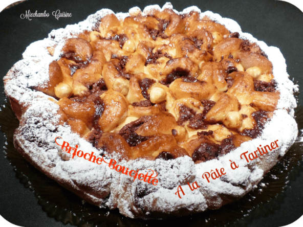 Brioche "bouclette" à la pâte à tartiner