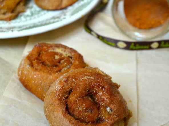 Kanelbullar, petites brioches roulées vegan à la cannelle