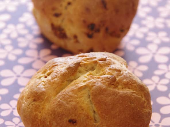 Petits pains aux figues à la farine de Kamut