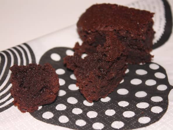 Gâteau au chocolat et amandes