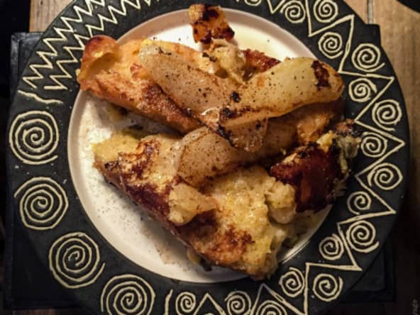 French Toasts  de gâteau aux pommes