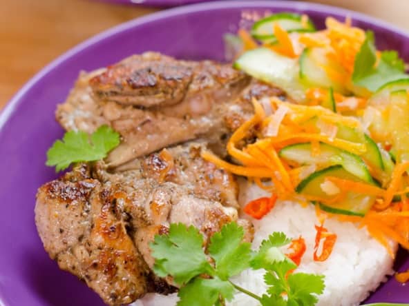 Poulet à la citronnelle