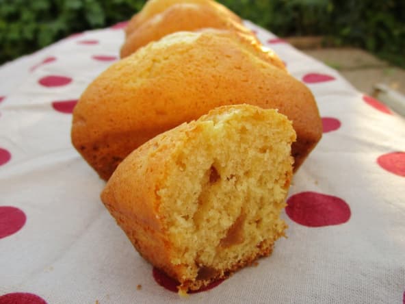 Petits cakes aux écorces de citrons confits