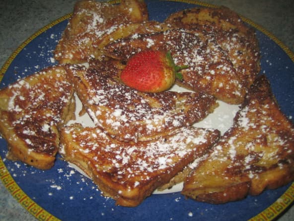 Pain perdu brioché