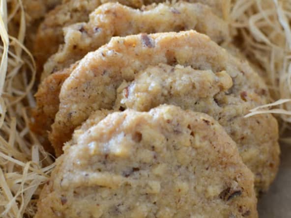 Les sablés à tomber aux noix de pécan