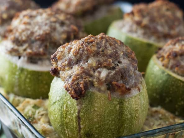 Courgettes Rondes Farcies