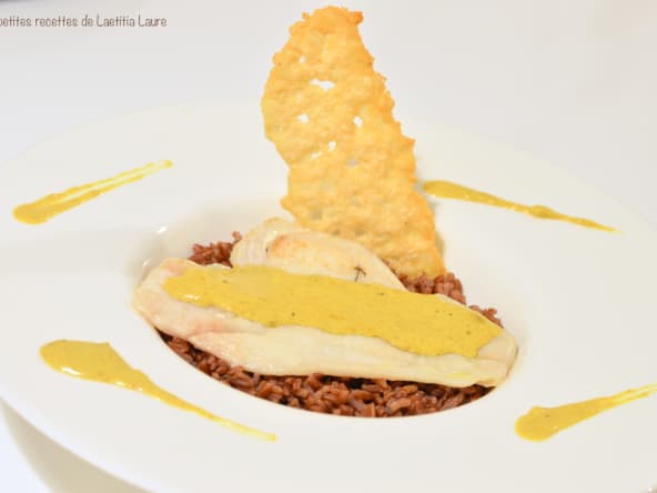 Filets de plie parfumés au curry madras