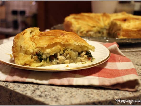 Tourte Forestière au poulet