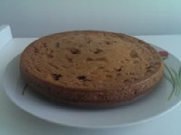 Gâteau au chocolat blanc et spéculoos