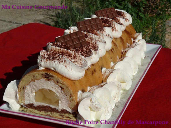 Bûche à la Poire