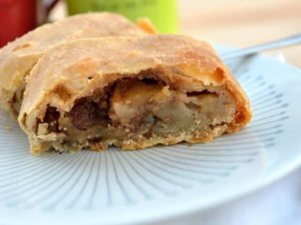 Apfelstrudel ou strudel aux pommes