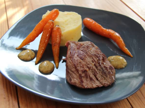 Pavé de rumsteak sauce mystère…