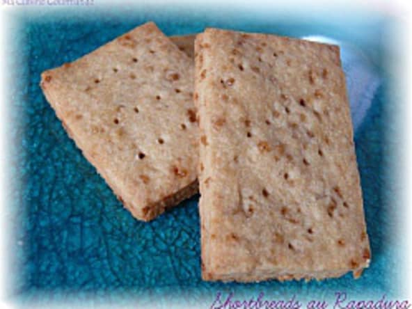 Shortbreads au rapadura (sucre de canne non raffiné)