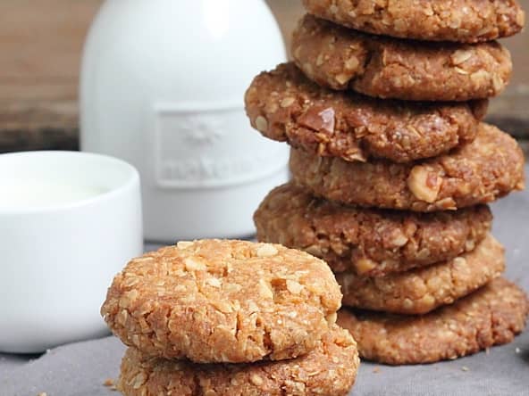 Biscuits Anzac aux noix de macadamia