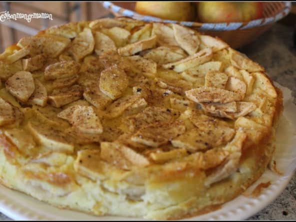 Pommes Gourmandes : tout le plaisir du fruit, flognarde à la fève tonka