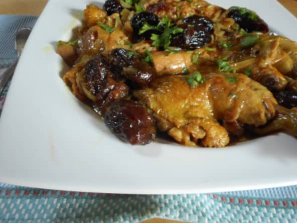 Colombo de poulet aux pruneaux