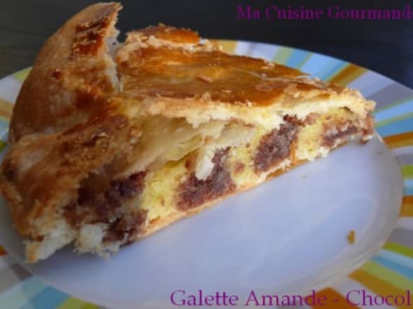 Crème d’amande et Chocolat, pâte feuilletée maison